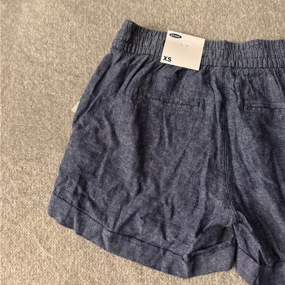 Old Navy Blue High Waist Shorts - Picture 5 of 6